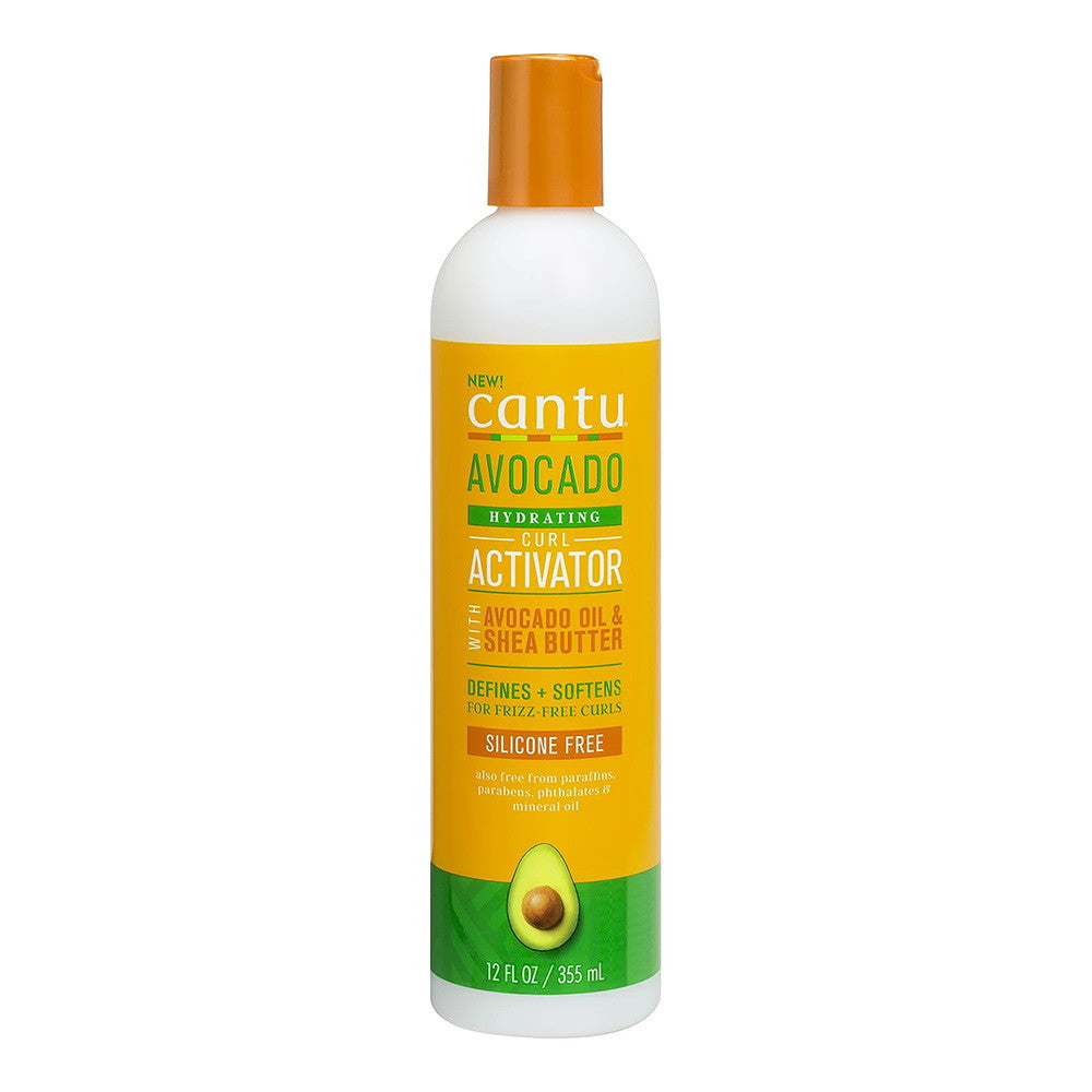 Cantu Avocado Hydrating Curl Activator with Avocado Oil and Shea Butter, 12 Oz